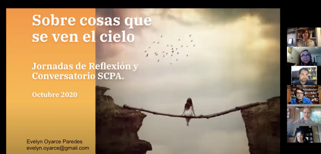 6º Conversatorio SCPA, a cargo de Evelyn Oyarce.