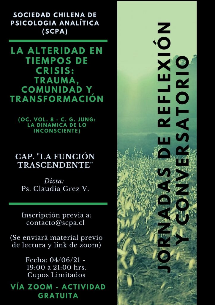 La alteridad en tiempos de crisis: Trauma, Comunidad y Transformación: La función trascendente