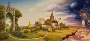 Núcleo mitos y cuentos de hadas. Jacek Yerka