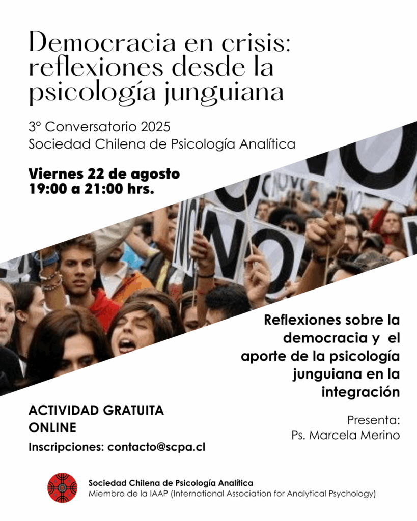 3er Conversatorio de la SCPA. Democracia en crisis: reflexiones desde la psicología junguiana.